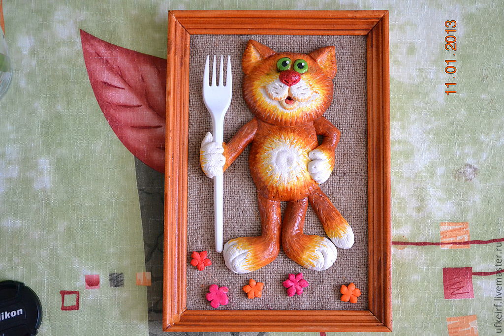 Картина кот своим руками Картина кот своим руками