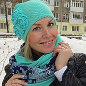 Снуды и шапки из трикотажа мастер класс Снуды и шапки из трикотажа мастер класс