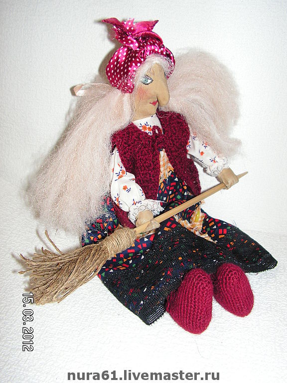 Текстильная кукла баба яга мастер класс
