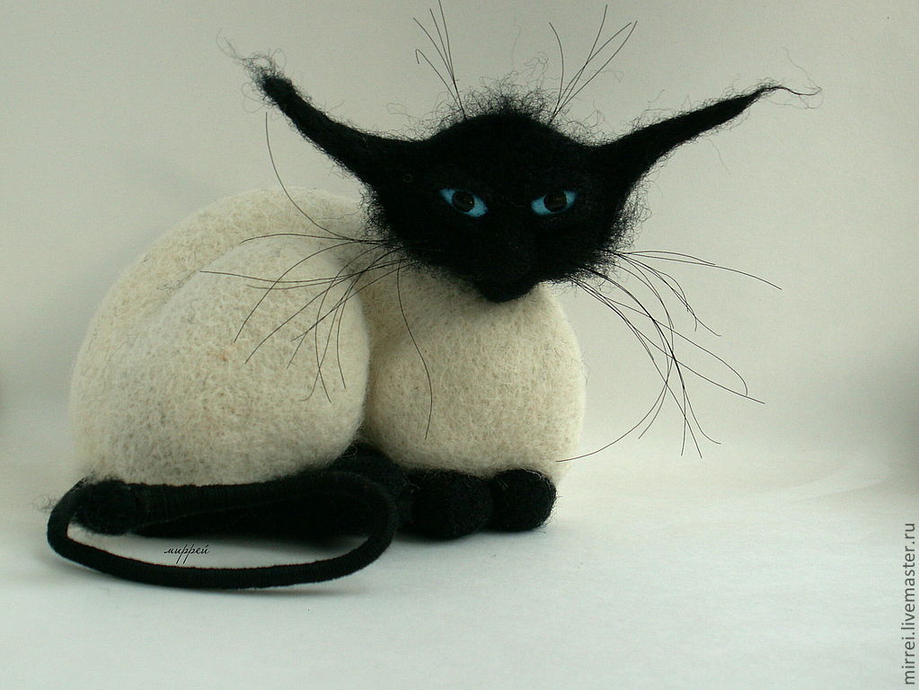 Кошки валянье Кошки валянье