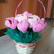Подарки из крепированной бумаги 305