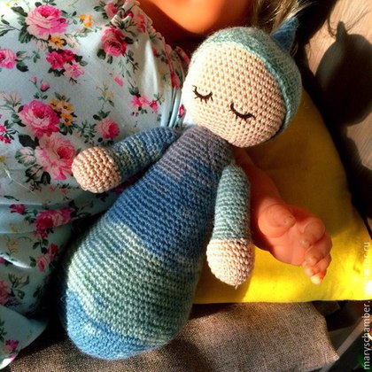 Игрушка для сна ребенка своими руками крючком 79