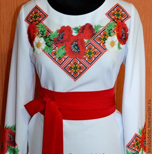 Блузка Вышиванка Купить