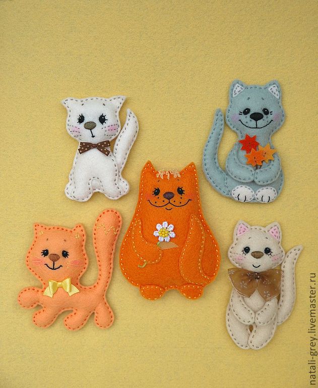 Кот из фетра своими руками Кот из фетра своими руками