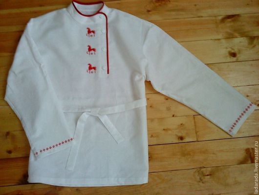 Русская рубашка косоворотка для мальчика своими руками