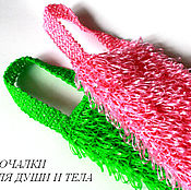 Вяжем ручки для мочалок Вяжем ручки для мочалок