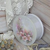 Шкатулка для рукоделия цветочная поляна Шкатулка для рукоделия цветочная поляна