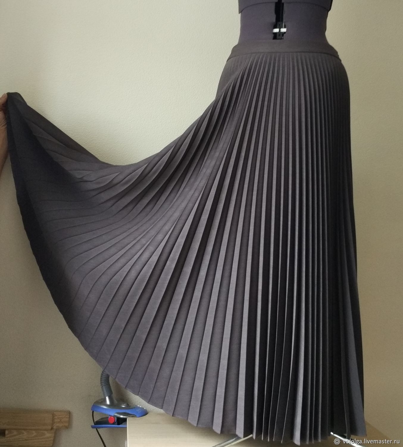 Платье Большого Размера Плиссе