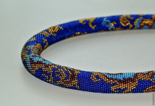 Восточный рисунок из бисера Восточный рисунок из бисера