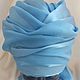 Order Bluemarin silk turban hat hijab with tale. TURBAN SVS. Livemaster. . Caps Фото №3