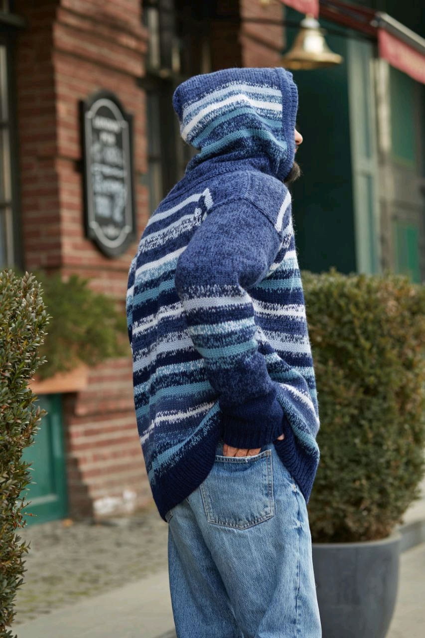 Женский вязаный кардиган свитер кофта накидка пиджак пальто вязанный