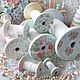 "Shabby bobbin". Набор деревянных катушек 7шт.!. Элементы интерьера. SharmGallery. Интернет-магазин Ярмарка Мастеров.  Фото №2