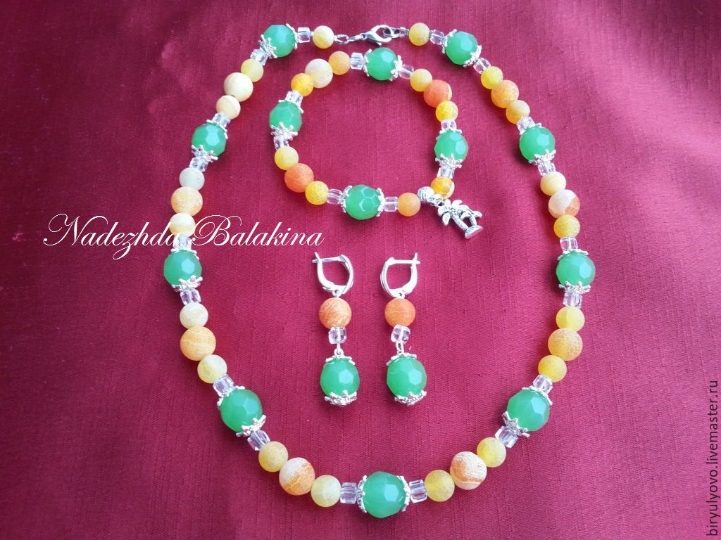 153 Комплект из натуральных камней в интернет-магазине на Ярмарке ...