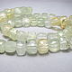 Prehnite faceted cube. Beads1. Elena (luxury-fittings). Online shopping on My Livemaster.  Фото №2