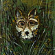 "Волк-Зубами-Щёлк", картина, миниатюра, Картины, Санкт-Петербург,  Фото №1