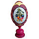 Easter egg First flowers (interior on a stand) with embroidery, Eggs, Nizhny Novgorod,  Фото №1