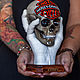 Заказать "in my hands". Skull art. Nelly Ertceva. Ярмарка Мастеров. . Скульптуры Фото №3