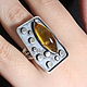 Ring amber silver 925 ALS0043, Rings, Yerevan,  Фото №1