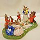 Винтаж: "Семейный пикник", Bunnykins, Royal Doulton. Статуэтки винтажные. Елена thing_with_history. Интернет-магазин Ярмарка Мастеров.  Фото №2