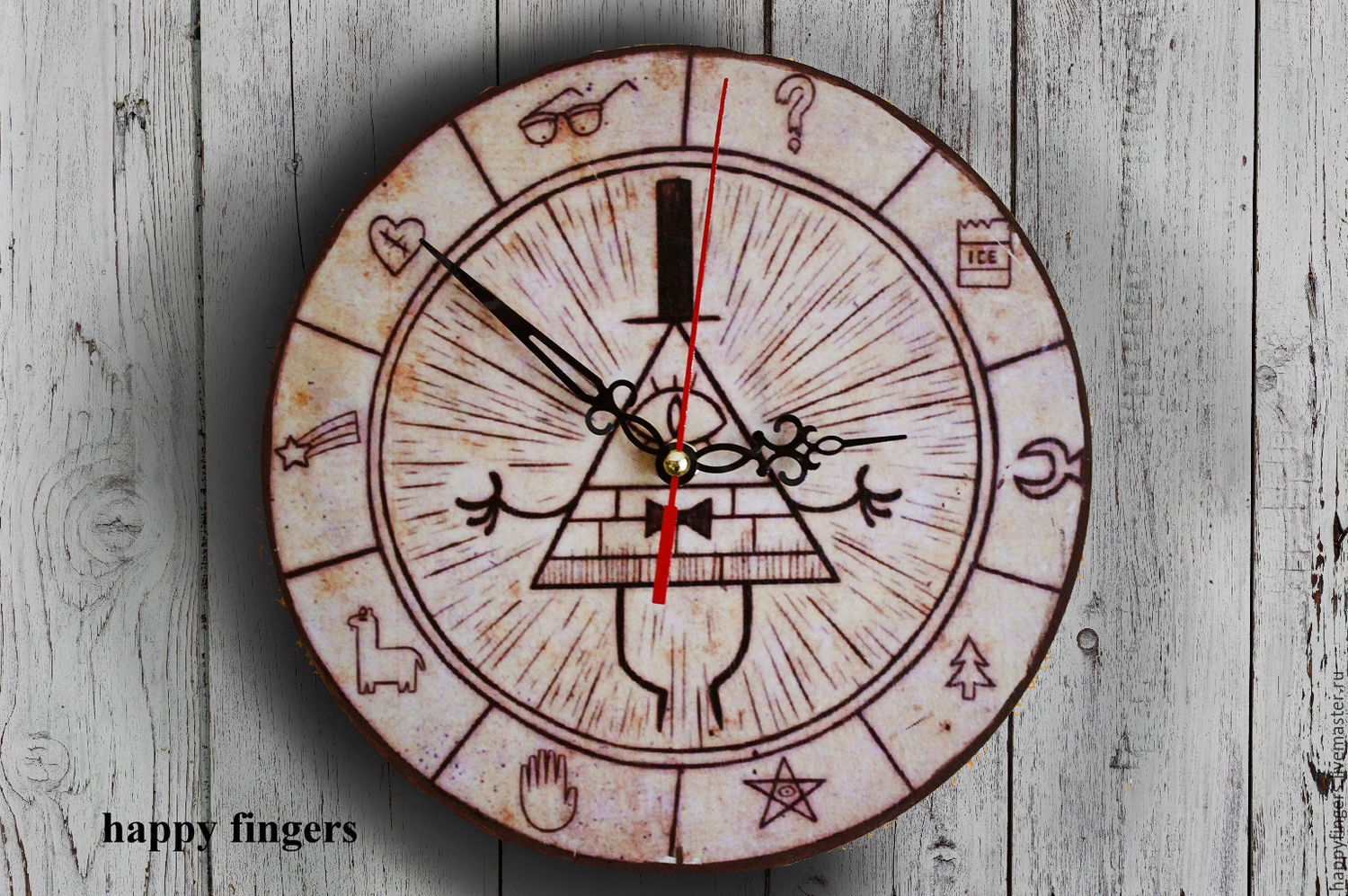 febcb45002cfc69e17dfe62b61ie  wall watch gravity falls bill cipher gravity falls