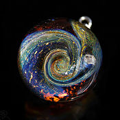 Украшения handmade. Livemaster - original item Pendant ball Real space. Cosmos Galaxy Universe Planet Star. Handmade.