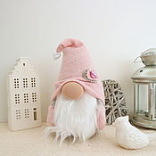 Куклы и игрушки handmade. Livemaster - original item Pink Dwarf toy decor, buy a gift. Handmade.