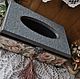 Табуретка -ступенька и салфетница под цвет кухни. Табуреты. 'Винтажный дворик' Амелина Лена (EAmeli). Ярмарка Мастеров.  Фото №6
