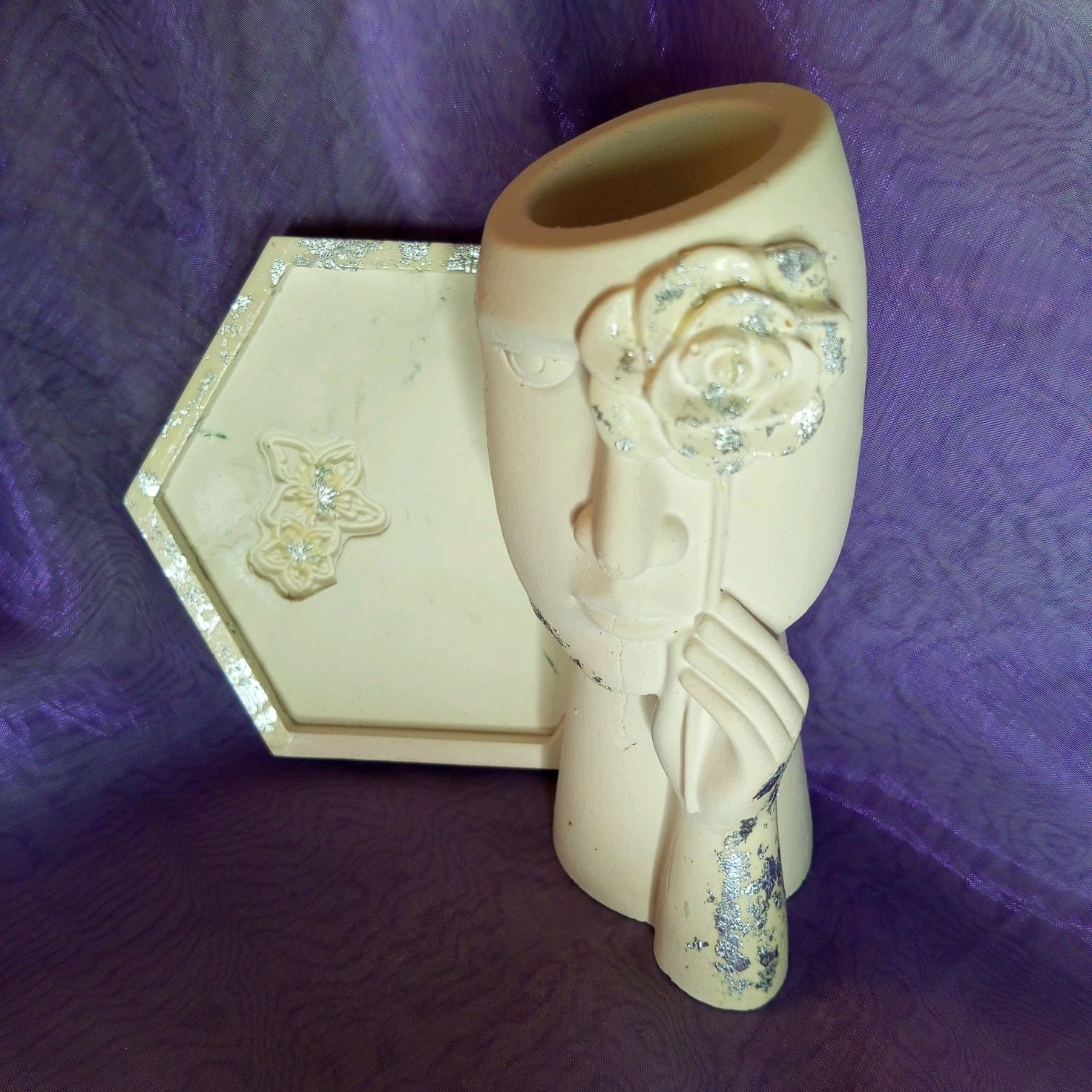 Ваза для сухо цветов на поддоне в интернет-магазине Ярмарка Мастеров по ...