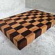 Торцевая доска. Дубкрасное дерево. 30×20. Разделочные доски. DM_woodproduct. Интернет-магазин Ярмарка Мастеров.  Фото №2