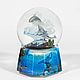 Снежный шар "Дельфины". Элементы интерьера. Glassglobe. Ярмарка Мастеров.  Фото №4