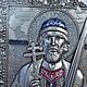 Икона "Князь Игорь"(под стеклом). Иконы. Турченович Николай Сергеевич. Интернет-магазин Ярмарка Мастеров.  Фото №2