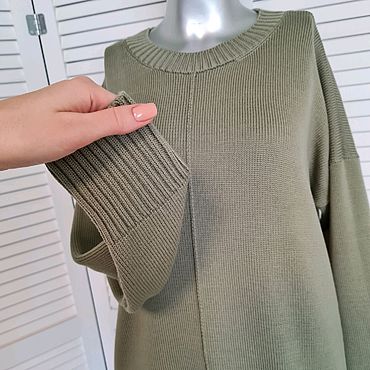 Одежда женская ручной работы. Ярмарка Мастеров - ручная работа Туника "Хаки". Handmade.
