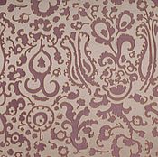 Английская шелковая ткань с вышивкой Royal Collection Court Flower