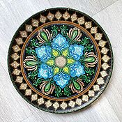 Картины и панно handmade. Livemaster - original item Plate decorative painted. Handmade.