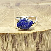 Украшения handmade. Livemaster - original item 17.5 r-r The lapis lazuli ring of Cartagena. Handmade.