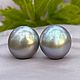 Aurora poussettes with natural pearls. Stud earrings. luxuryclub. My Livemaster. Фото №4