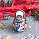 Неваляшка деревянная музыкальная. Матрешки. KatyaVasArt. Интернет-магазин Ярмарка Мастеров.  Фото №2