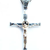 Украшения handmade. Livemaster - original item Cross with crucifixion PSZ 121. Handmade.
