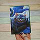 Cover passport 'the Cheshire cat', Passport cover, Voronezh,  Фото №1