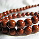 Jasper red 6 mm smooth ball. Beads1. Elena (luxury-fittings). Online shopping on My Livemaster.  Фото №2