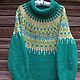 Order Knitted sweater ' Dublin'. Lopayesa. Handmade. Unisex. DominikaSamara. Livemaster. . Sweaters Фото №3