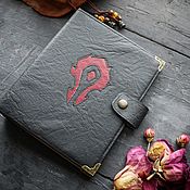 Канцелярские товары handmade. Livemaster - original item Notebook WoW. World of Warcraft book. Handmade.