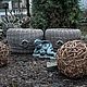 Кашпо из ротанга. Бараночка. Вазоны садовые. Татьяна Григ. Ярмарка Мастеров.  Фото №4