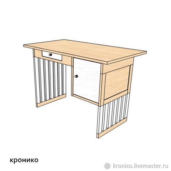Стол письменный в интернет-магазине Ярмарка Мастеров по цене 25000 ...
