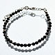 Order Black spinel bracelet 'Secrets'. kvk1. Livemaster. . Bead bracelet Фото №3