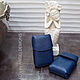 Сигаретница Blue Nature Classic Box. Портсигары. Сумки из кожи ANGELDEMONS  design. Ярмарка Мастеров.  Фото №4