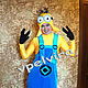 Suit for animator Minion Despicable me buy. Costumes for animators to buy.
