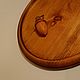 Поднос круглый из кедра. Подносы. Arteriot. Ярмарка Мастеров.  Фото №4