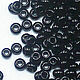 Czech beads 10/0 Black 10 g Preciosa, Beads, Solikamsk,  Фото №1