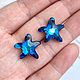 Заказать Уценка! Подвеска Swarovski Starfish 6721, 16 мм, Bermuda Blue. Accessoria Фурнитура для украшений. Ярмарка Мастеров. . Кристаллы Фото №3